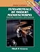 Fundamentals of Modern Manufacturing