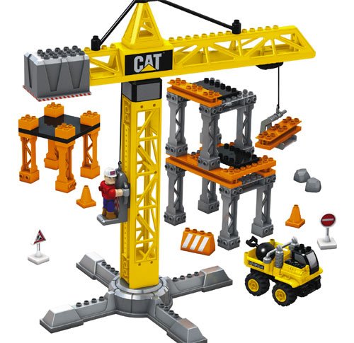 Mega Bloks  CAT Super Tower Crane