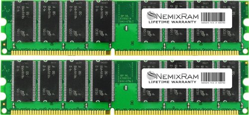 NEMIX RAM 2GB (2X1GB DIMM) DDR 333 PC2700 PC DEKSTOP DDR 333 MEMORY 184pin LOW DENSITY. **Genuine product only sold by NEMIX CORP NEMIX RAM 2GB (2X1GB DIMM) DDR 333 PC2700 PC DEKSTOP DDR 333 MEMORY 184pin LOW DENSITY. **Genuine product only sold by NEMIX CORP