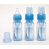 Dr. Browns BPA FREE Blue Baby Bottles 4oz - 3 Pk