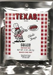 Texas Brand Instant Chili Dog Sauce Mix - 2 oz