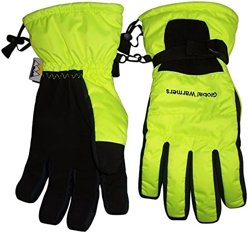 N'Ice Caps Men's Thinsulate and Waterproof Premium Winter Ski Gloves
