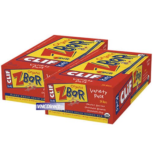 Childrens Toyshop  Health & Personal Care : CLIF Kid ZBaR, Variety Pack of Peanut Butter, Chocolate Brownie, and Chocolate Chip, 1.27-Ounce Bars (Pack of 48)