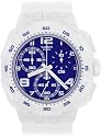 Swatch Unisex-Chronograph Bluepurity SUIW405