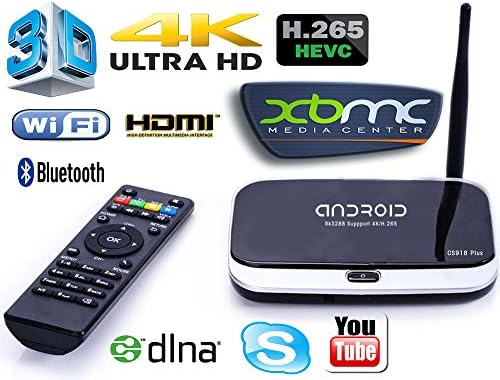 Brand New 4k Quad Core Android Tv BOX Rk3288 2gb/8gb Android 4.4 Cs918 Plus
