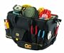 Custom LeatherCraft 1163 31 Pocket - 18-Inch Megamouth Tote Bag