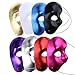 12pcs Set Mardi Gras Venetian Masquerade Ball Masks Party Costumes Accessory