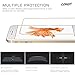 Collen Tempered Glass Screen Protector for Apple iPhone 6S / 6 - Gold Trimming