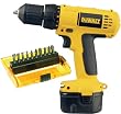 Dewalt 12 Volt Cordless Drill Driver with Free Dewalt Bit Set