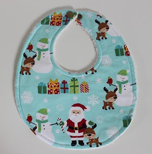 Baby bib 0-6 months Santa Claus