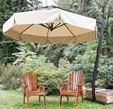 FIM P-Series 10 ft Octagonal Contract Offset Umbrella