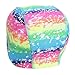Attraco Kids' Colorful Swim Cap Fit for for Boys and Girls Aged 4-12 Years