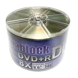 50pcs Gigablock DVD+R 8x Dual Double Layer 8.5GB 240min Copy 2 Hours Movie Duplication