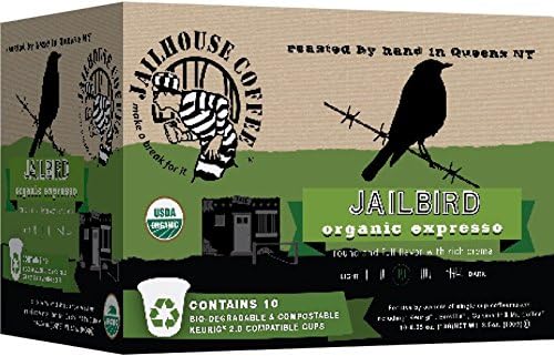 Jailbird Organic Espresso biodegradable K-cup Organic