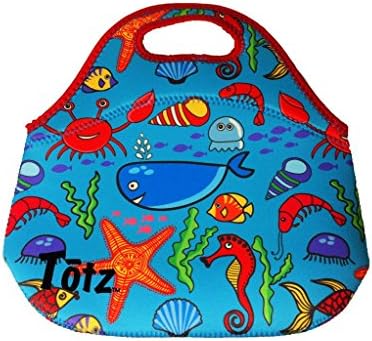 KOVERZ - #1 Neoprene Lunch Bag, Outdoor Bag - CHOOSE YOUR STYLE! - Sea Life