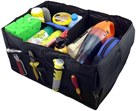 Travel Vocation Trip Camping Oxford Fabric Multipurpose Auto SUV Organizer Folding Collapsible,folding Car Trunk Organizer,foldable Cargo Storage Container Box Bag