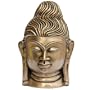 Collectible Figurines Buddha Head Brass Statue