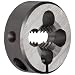 Union Butterfield 2510(UNC) High-Speed Steel Round Threading Die, Uncoated (Bright) Finish, 1" OD, 3/8"-16 Thread Size