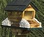 Amish Handcrafted Covered Bridge Feeder. This Is a Great Addition to Any Home and Garden Decor. This Covered Bridge Feeder Measures 11 X 28 X 18. A 4 X 4 Post Bracket Is Included. This Awesome Piece Comes in Natural with Red, Green, or Blue Roof. Colors May Vary Unless Specified. The Roof Lifts Off for Ease of Filling.