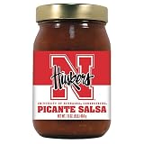 Nebraska Cornhuskers NCAA Picante Salsa - 16oz