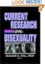 Current Research on Bisexuality (Journal of Bisexuality Monographic Separates)