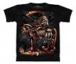 The Mountain Skullbone Scythe Horse Rider Adult Tee T-shirt