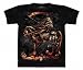 The Mountain Skullbone Scythe Horse Rider Adult Tee T-shirt