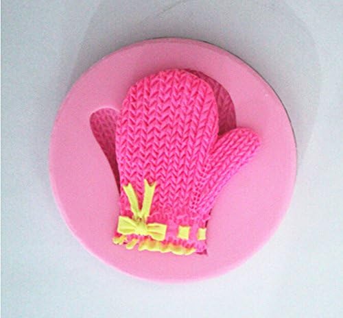 Hozoyo TM Cute Cotton Gloves Mold Fondant and Cake Mold Mini Size