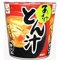 永谷園 カップみそ汁生みそタイプ あさげとん汁 84g×5個