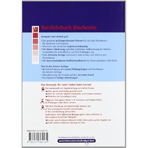 Kurzlehrbuch Biochemie