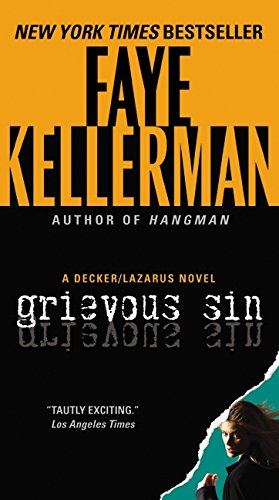 grievous sin a deckerlazarus novel deckerlazarus novels