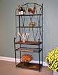 4D Concepts Bakers Rack with Slate Top