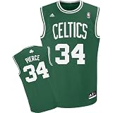 Paul Pierce Adidas Boston Celtics Green Revolution Replica Road Jersey - XL