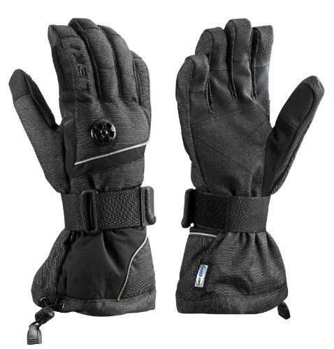 LEKI Uni Skihandschuhe Rebel, black-grey, 10, 633-86253 Preisvergleich