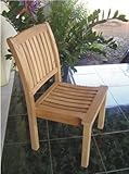 Teak Stacking Chair without arms