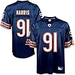 Men`s Chicago Bears #91 Tommie Harris Team Replica Jersey