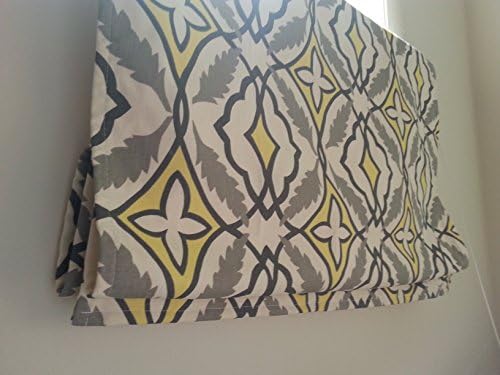 Custom Roman Shade in Gisella