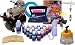 IWATA HP-C PLUS AIRBRUSH Kit With Airbrush Depot 1 Year Warranty Tank Compressor and 6 Foot Air Hose Set, Createx Paint, Instructional Book, Airbrush Holder, Cleaning Pot, Mix Sticks & Cups