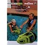 2009 Sea Scooter Water Propeller By Seadoo - The Dolphin - Green and Black: great for pool, beach, lake, snorkeling!