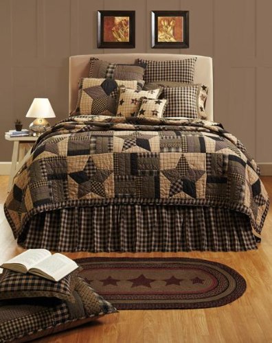 Bingham Star King Quilt 110x97
