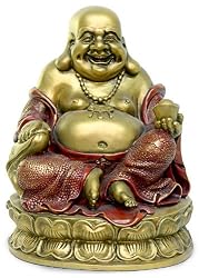 Large seated Happy Buddha
