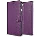 INVELLOP iPhone 6 case, iPhone 6S case, Purple iPhone 6 6S case Cover Slim Leather Wallet case iPhone 6 6S 4.7