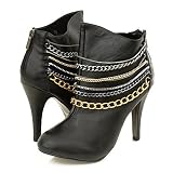 Anne Michelle Savior58 Ankle Boots Black