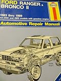 Ford Ranger & Bronco II automotive repair manual