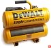 DEWALT D55153 Heavy-Duty 15 Amp 1-Horsepower 4 Gallon Oiled Twin Hot Dog Compressor