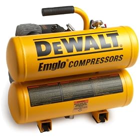 DEWALT D55153 Heavy Duty 15 Amp 1 Horsepower 4 Gallon Oiled Twin Hot Dog Compressor Sale