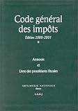 Revue LGDJ / Montchrestien  / Code général des impôts. Livre des procédures fiscales. Edition 2000-2001