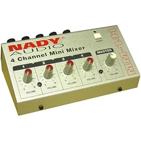 Nady 4-CHANNEL Mini Mixer