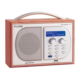 Pure Evoke-1XT - DAB Digital Radio - Cherry