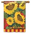 Summer Sunflowers Standard Flag